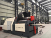 Máquina de laminação de placas hidráulicas pesadas personalizadas de 4 rolos